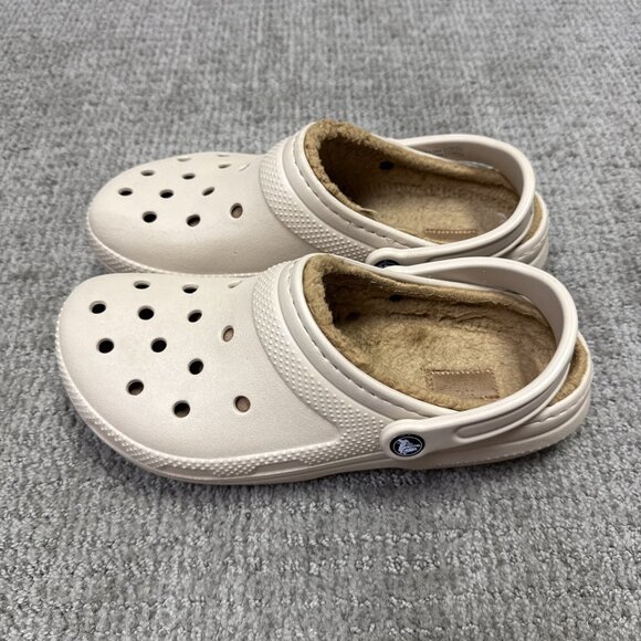 Crocs Slip On Shoes Beige Women’s Size 10 - Picture 7 of 9